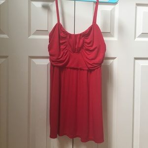 INC red flowy tank